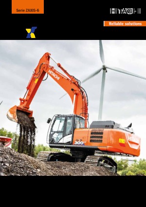 Crawler Excavators Hitachi ZX300LC-6