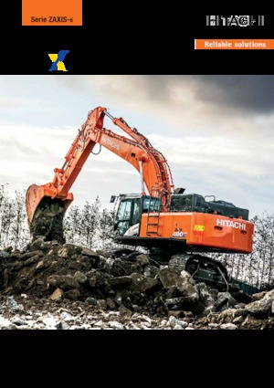 Crawler Excavators Hitachi ZX490LCH-6