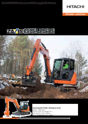 Crawler Excavators Hitachi ZX65USB-5A