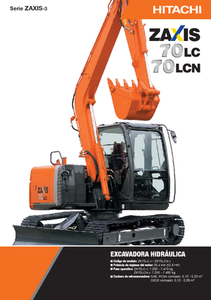 Crawler Excavators Hitachi ZX 70 LC-3