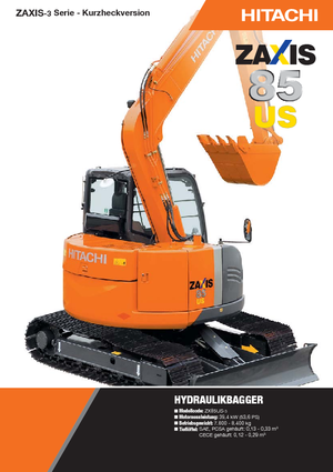 Crawler Excavators Hitachi ZX 85 US-3