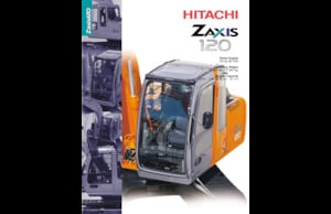 Crawler Excavators Hitachi ZX120