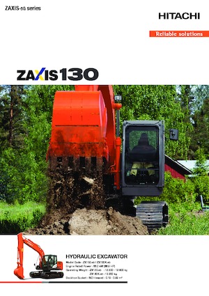 Crawler Excavators Hitachi ZX130-5G