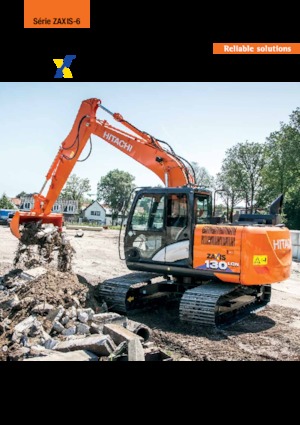 Crawler Excavators Hitachi ZX130LCN-6