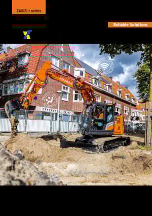 Crawler Excavators Hitachi ZX130-7B