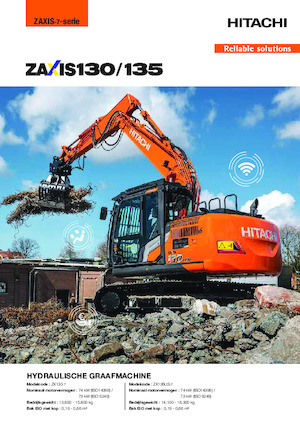 Crawler Excavators Hitachi ZX130-7