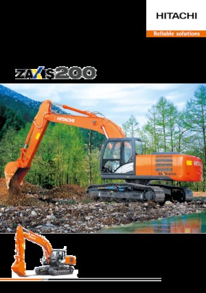 Crawler Excavators Hitachi ZX210H-5G