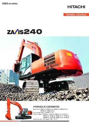Crawler Excavators Hitachi ZX250LCH-5G