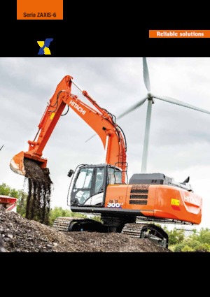 Crawler Excavators Hitachi ZX300LC-6