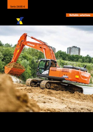 Crawler Excavators Hitachi ZX350LC-6