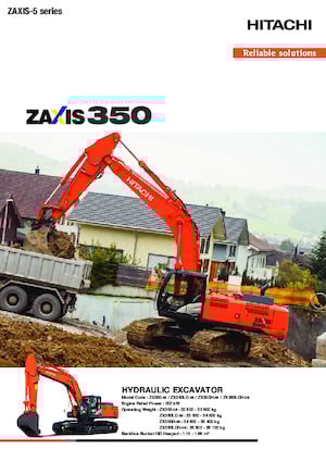 Crawler Excavators Hitachi ZX360