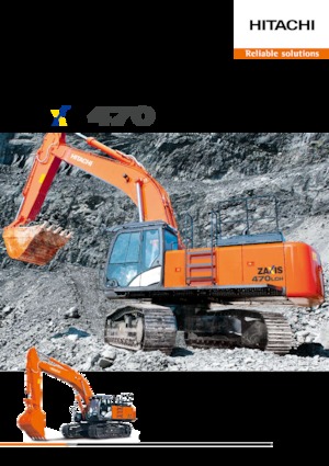 Crawler Excavators Hitachi ZX470-5G