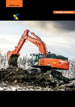 Crawler Excavators Hitachi ZX490LCH-6