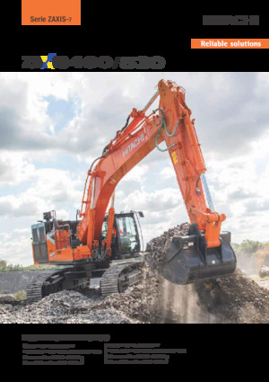 Crawler Excavators Hitachi ZX490LCH-7