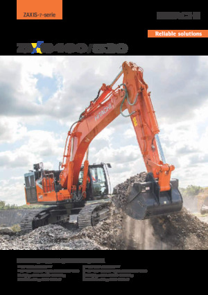 Crawler Excavators Hitachi ZX490LCH-7