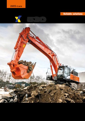 Crawler Excavators Hitachi ZX530LCH-6