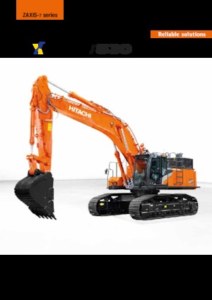 Crawler Excavators Hitachi ZX490LCH-7