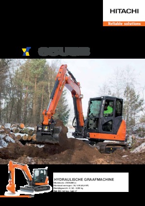 Crawler Excavators Hitachi ZX65USB-5A