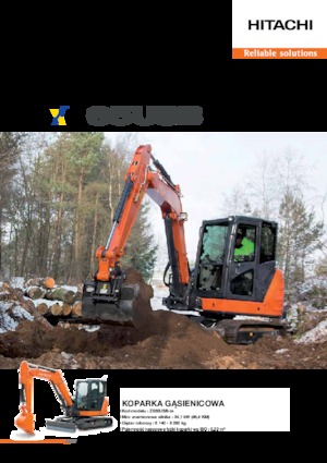 Crawler Excavators Hitachi ZX65USB-5A