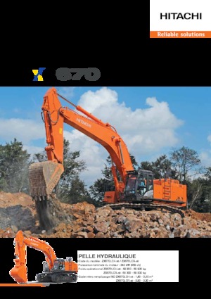 Crawler Excavators Hitachi ZX670LCH-5G