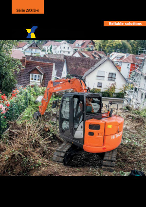 Crawler Excavators Hitachi ZX85US-6