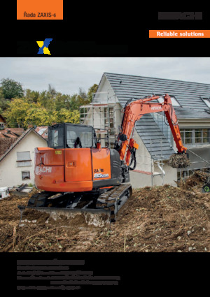 Crawler Excavators Hitachi ZX85USB-6