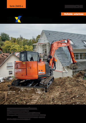 Crawler Excavators Hitachi ZX85USB-6