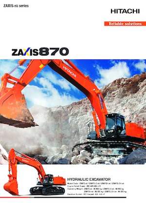 Crawler Excavators Hitachi ZX870LC-5G