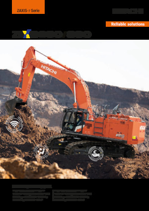 Crawler Excavators Hitachi ZX890LCH-7