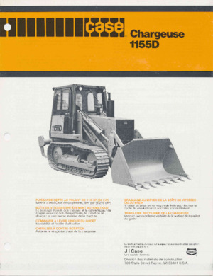 Crawler Loaders Case 1155D