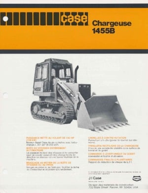 Crawler Loaders Case 1455B 
