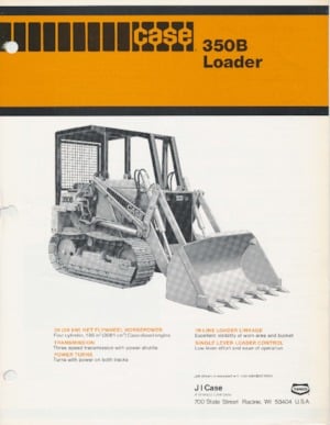 Crawler Loaders Case 350B 