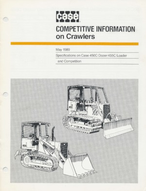 Crawler Loaders Case 450C 