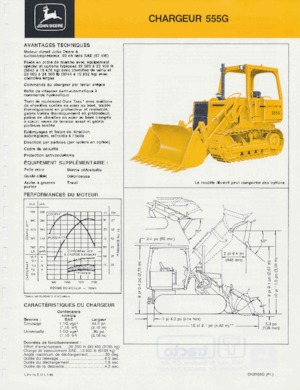 Crawler Loaders John Deere Construction 555 G