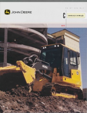 Crawler Loaders John Deere Construction 605 C