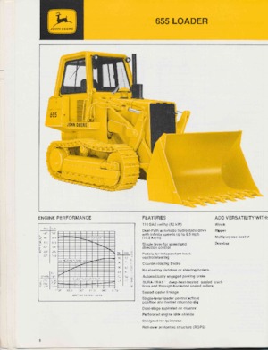 Crawler Loaders John Deere Construction 655