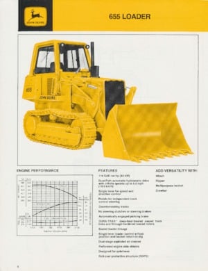 Crawler Loaders John Deere Construction 855