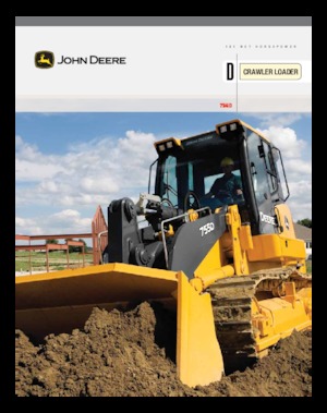 Crawler Loaders John Deere Construction 755 D