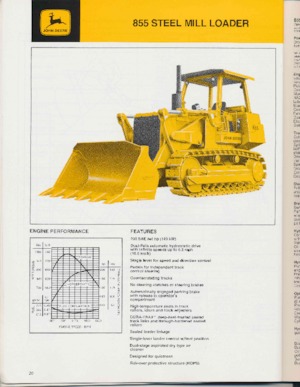 Crawler Loaders John Deere Construction 855