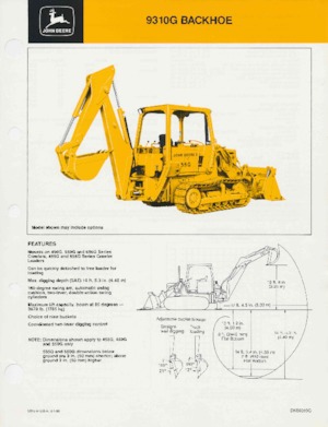 Crawler Loaders John Deere Construction 9310 G