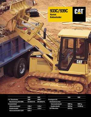 Crawler Loaders Caterpillar 933