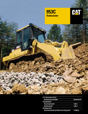 Crawler Loaders Caterpillar 953 C