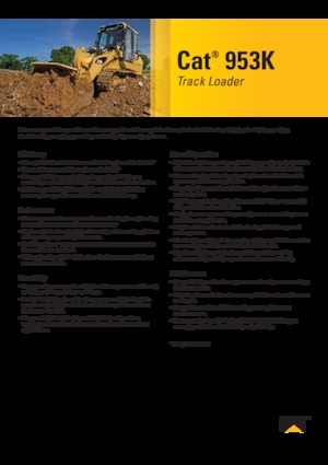 Crawler Loaders Caterpillar 953K