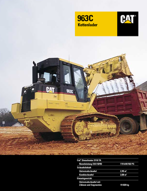 Crawler Loaders Caterpillar 963 C