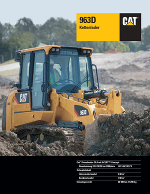 Crawler Loaders Caterpillar 963D