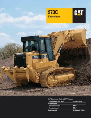 Crawler Loaders Caterpillar 973C