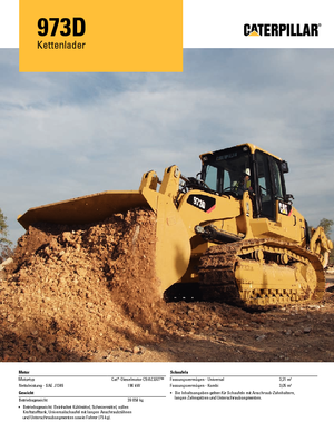 Crawler Loaders Caterpillar 973D