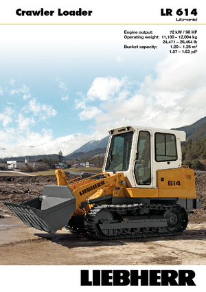 Crawler Loaders Liebherr LR 614