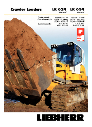 Crawler Loaders Liebherr LR 634