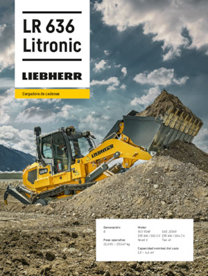 Crawler Loaders Liebherr LR 636 G8.0